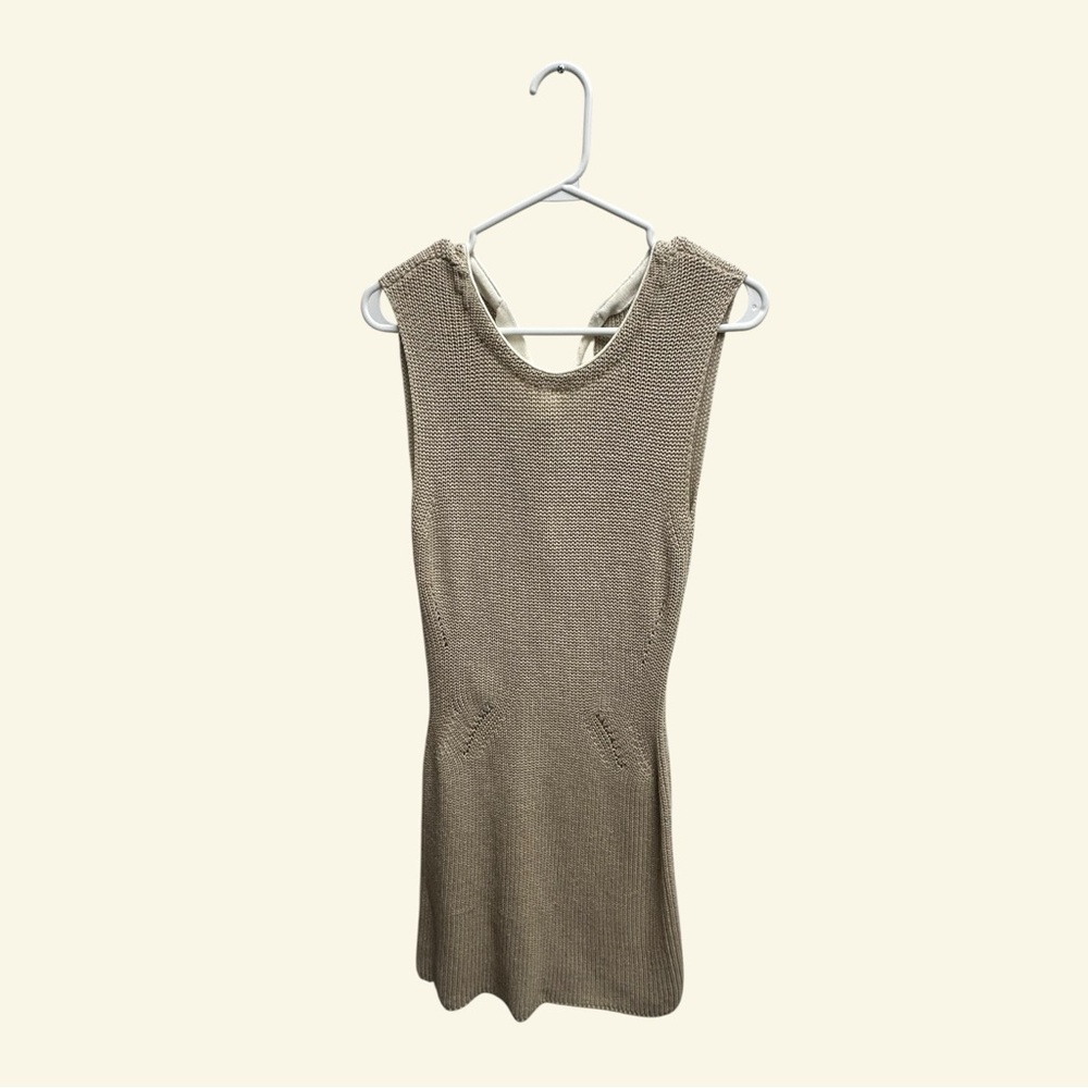 Sleeveless Knit Dress